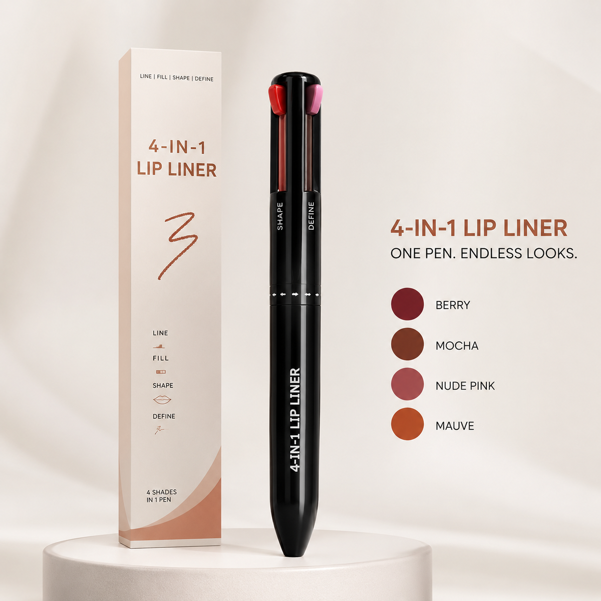 4-in-1 Lip Liner Pen