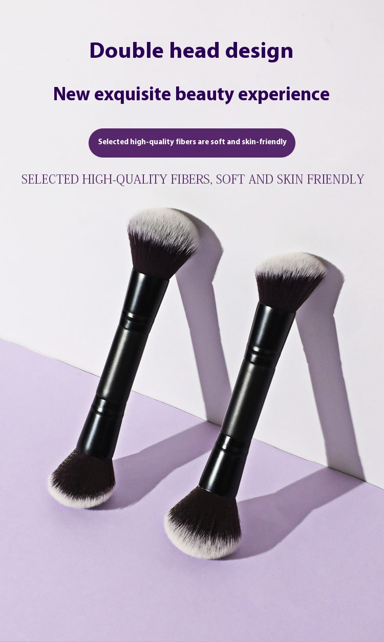 Dual-Ended Makeup Brush