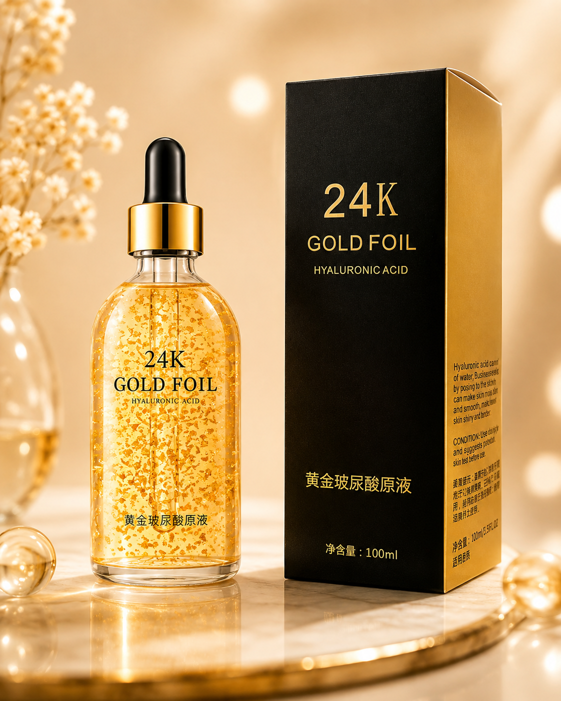 24K Gold Hyaluronic Serum
