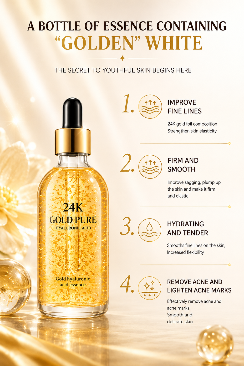 24K Gold Hyaluronic Serum