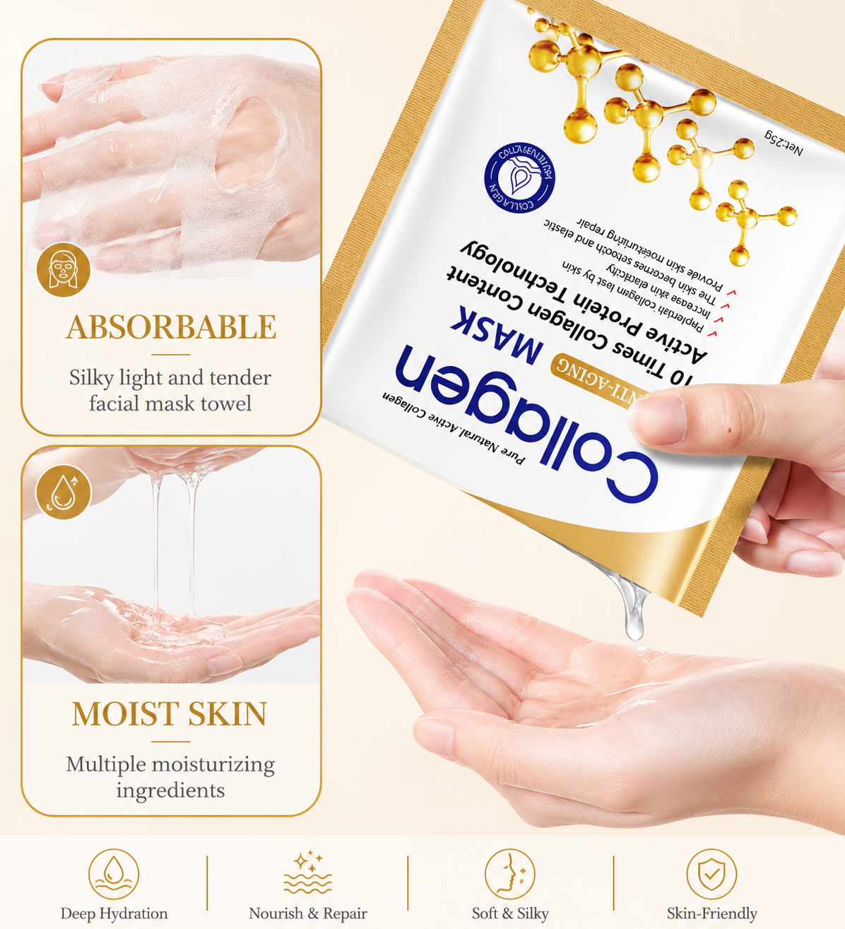 Collagen Anti-Wrinkle Face Mask