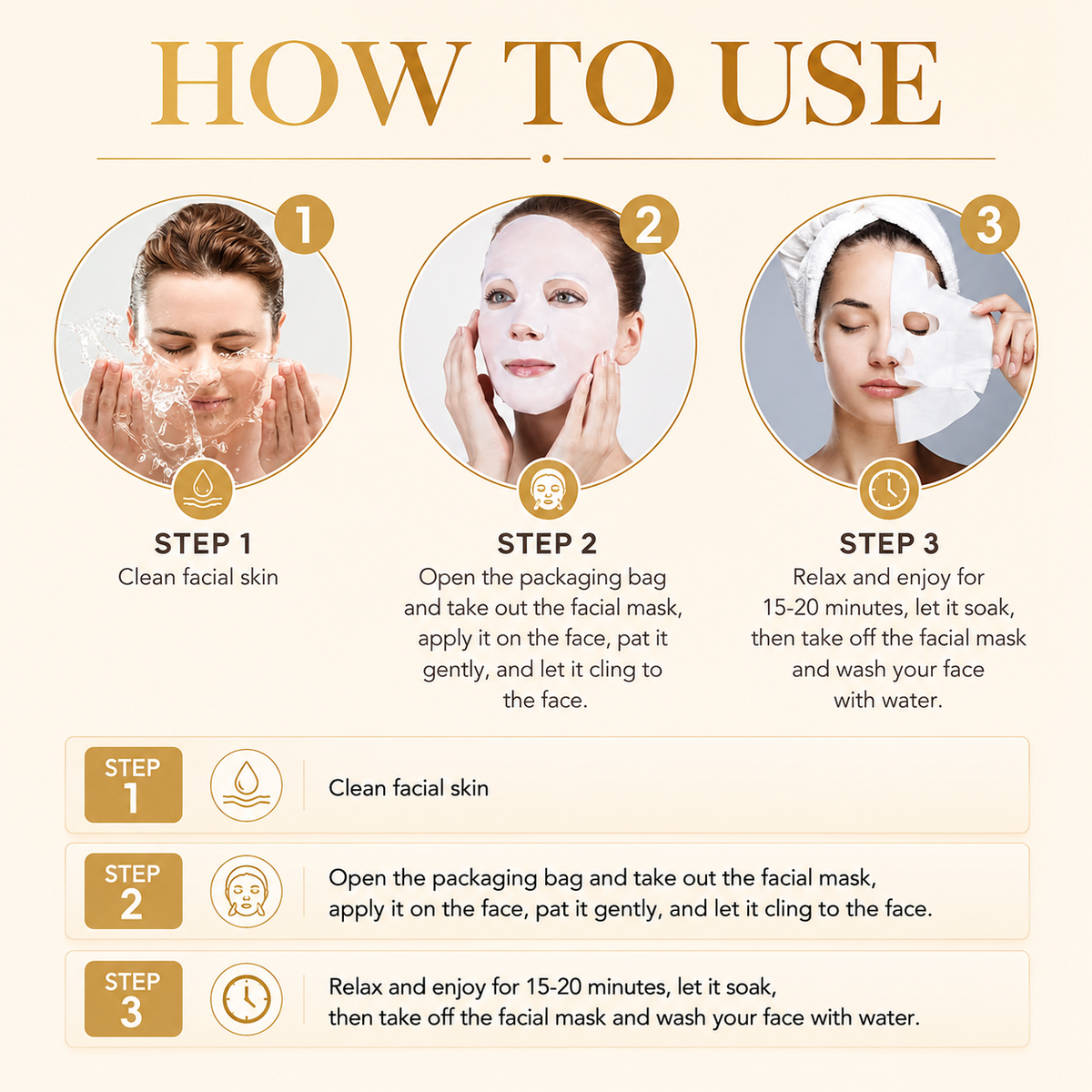 Collagen Anti-Wrinkle Face Mask