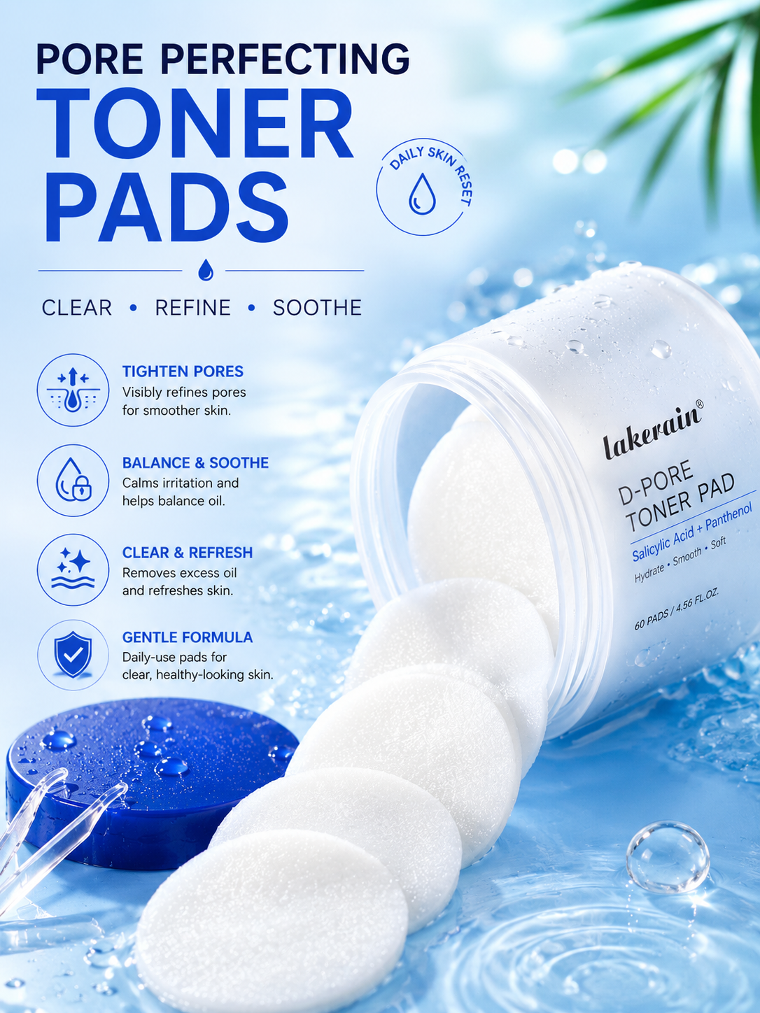 Salicylic Acid Pore Refining Toner Pads