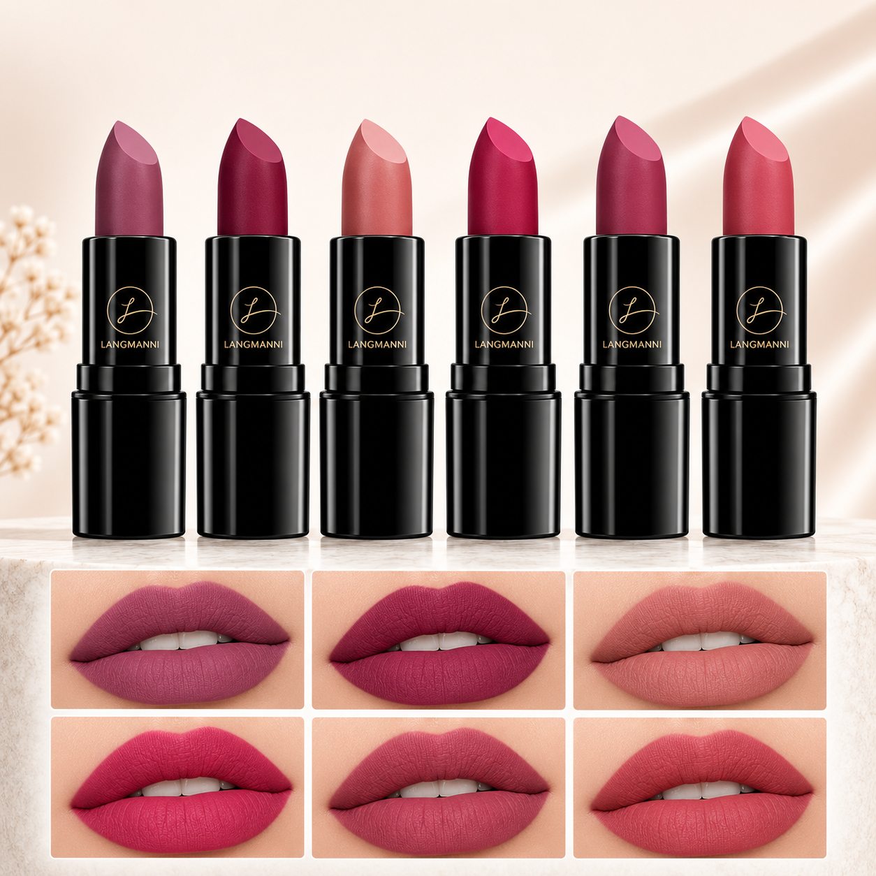 Cashmere Matte Long-Lasting Lipstick