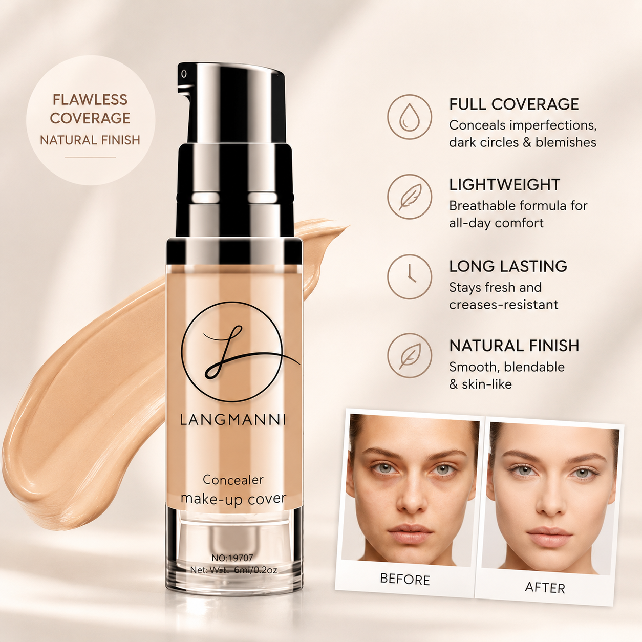 LumiCover Foundation Concealer
