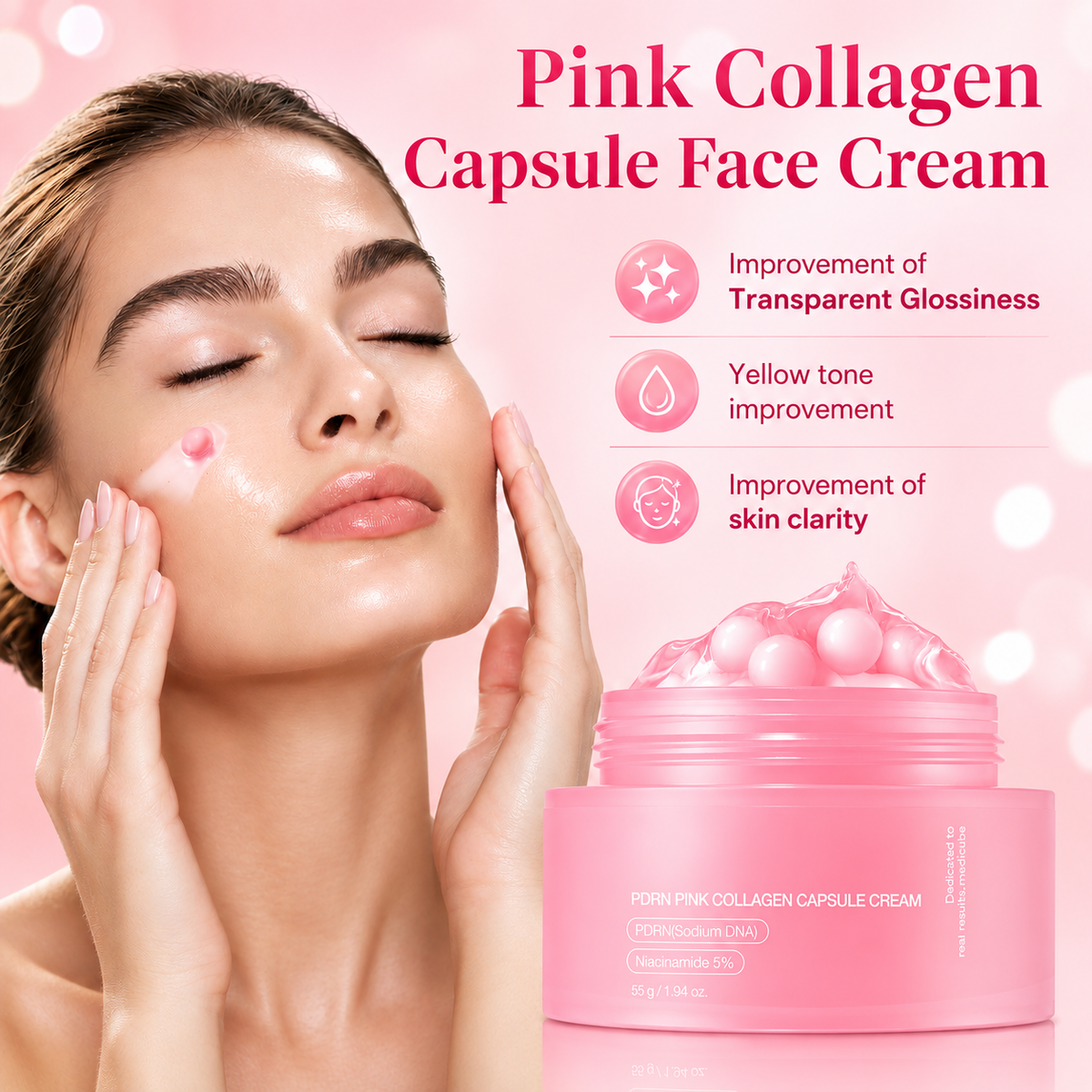 PDRN Pink Collagen Capsule Cream