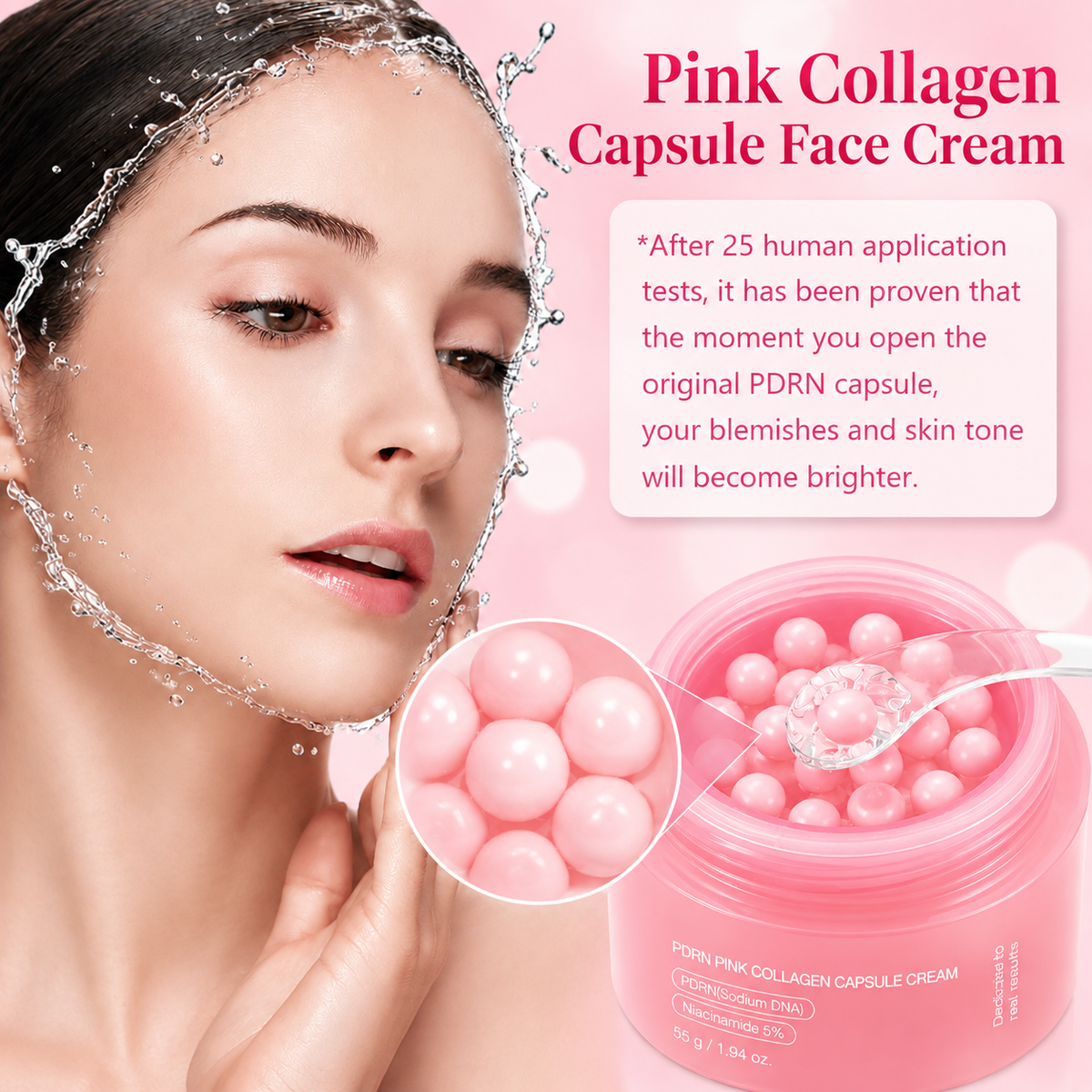 PDRN Pink Collagen Capsule Cream